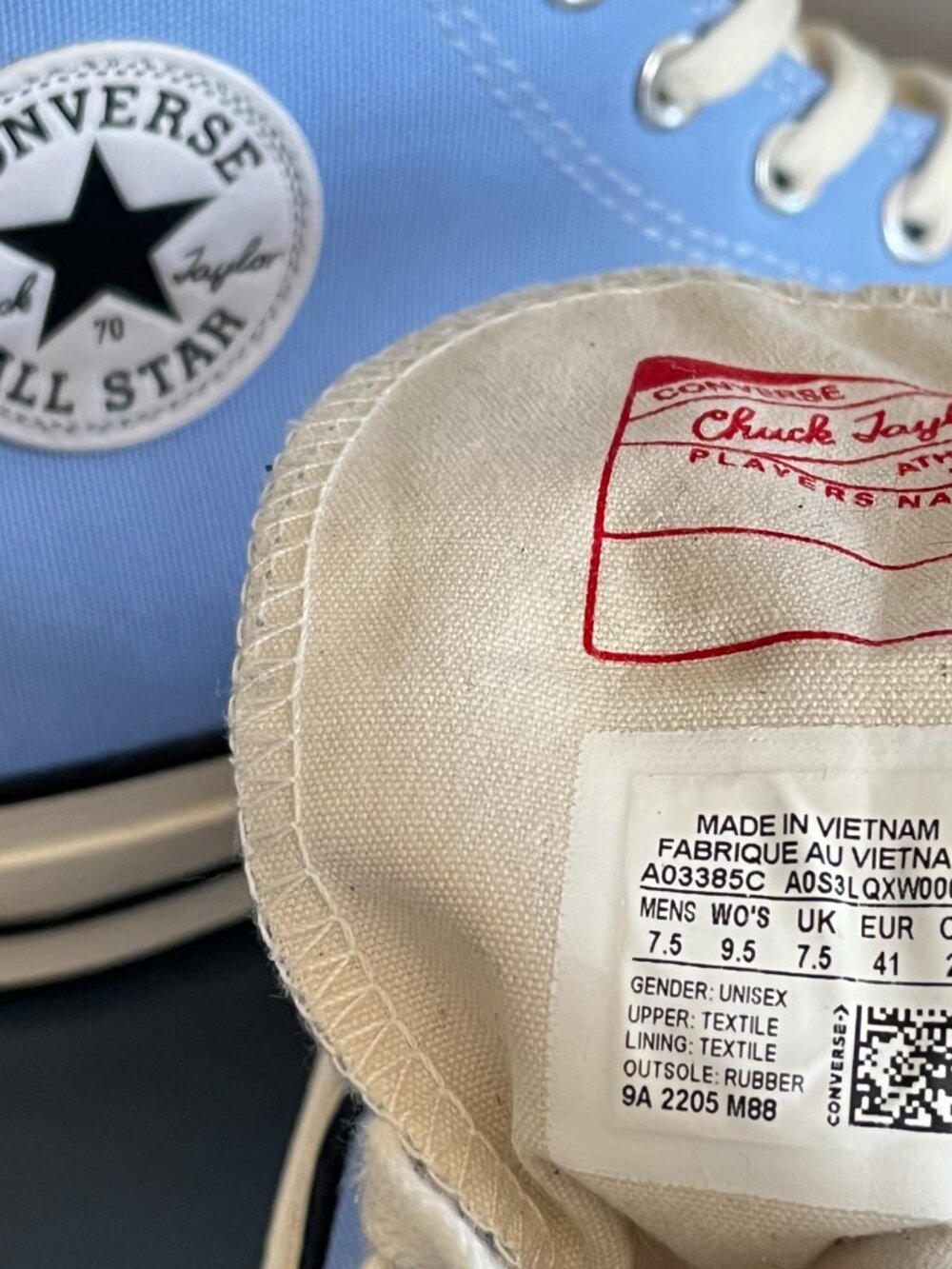 Converse Chuck 70 Sneakers - Brisk Blue - Picture 6 of 7
